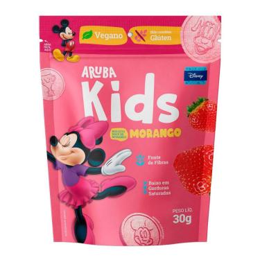 Imagem de Biscoito Aruba Kids Disney Sabor Morango Vegano 30g