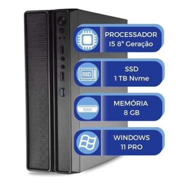 Imagem de Computador Slim Multipc I5 8 Geração 8Gb Ssd 1Tb Nvme Win11