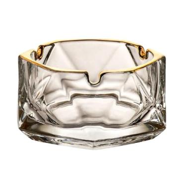 Imagem de Cinzeiro de vidro criativo casa sala de estar cinzeiro escritório hotel restaurante bar casa dedicada cinzeiro para cigarros cinzeiro redondo