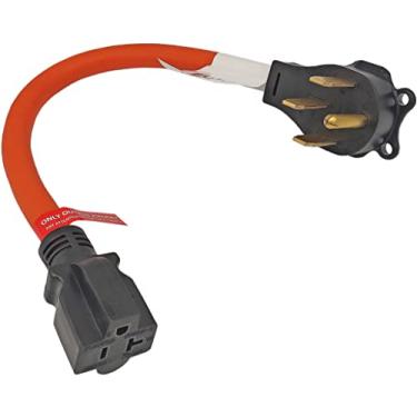 Imagem de Fullsky FC-EV14552T macho RV 50A plugue 14-50P para 5-15R ou 5-20R adaptador 4 pinos para 3 pinos saída 20A 250V (apenas para EV)