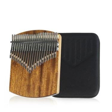 Imagem de Piano de polegar 21 teclas Kalimba Piano de dedo iniciante kalimba profissional
