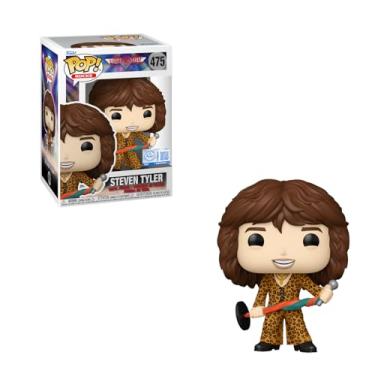 Imagem de Funko Steven Tyler com estampa de leopardo exclusivo Pop Rocks boneco de vinil 475