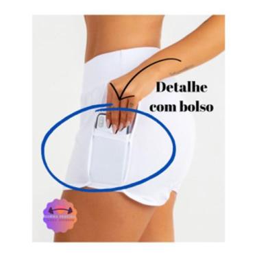 Imagem de Short Praia, Piscina Com Detalhe Bolso - DONNA PEREIRA MODA FITNESS, B