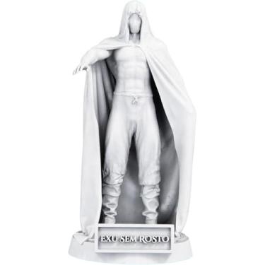 Imagem de Estátua Exu Sem Rosto Imagem Umbanda Candomblé (Cor Mármore)