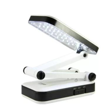 Imagem de Luminaria Mesa Articulada Abajur Dobravel Bivolt - Lelong/Luatek, Bivo