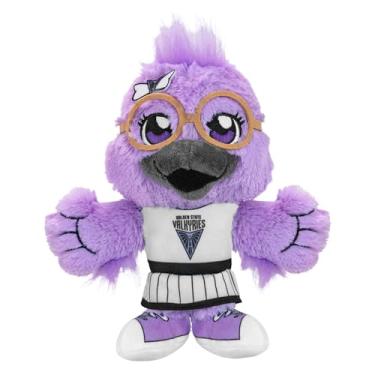 Imagem de Bleacher Creatures Golden State Valkyries Violet 8" Kuricha Mascot - Soft Chibi WNBA Plush