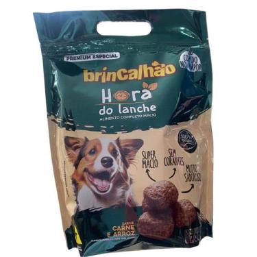 Imagem de Ração Para Cachorro Brincalhão Hora do Lanche Macia Premium Especial S