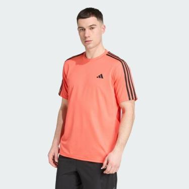 Imagem de Camiseta Adidas TR-ES Base 3S Vermelha, M