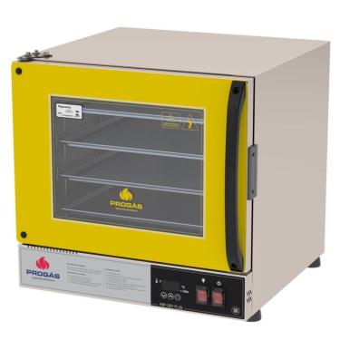 Imagem de Forno Turbo Elétrico Progás PRP-004 Plus Fast Oven Digital Amarelo Com 4 Esteiras 127V P40160