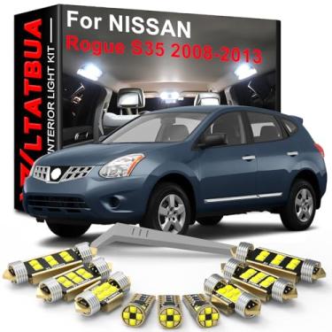 Imagem de Kit de luz interna LED para substituição do pacote para NISSAN Rogue S35 2008 2009 2010 2011 2012 2013