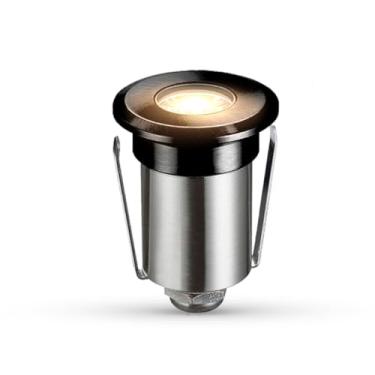 Imagem de Balizador led Embutido Solo Essence 2w 3000k Branco Quente IP67 Preto Cod: ALUT010022 Alut By Avant