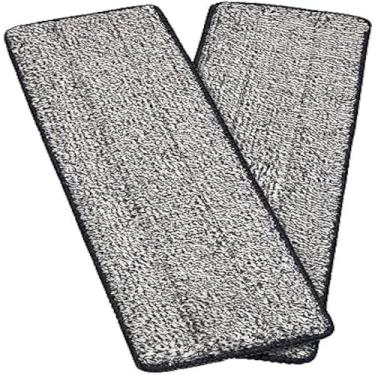 Imagem de Refis para esfregao, limpeza eficiente, microfibra, lavagem, absorcao, pisos, dupla, pratico , eficaz