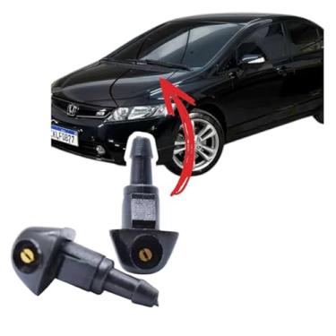 Imagem de 2x Brucutu de Água do Capô para o Honda Civic 2007 a 2011