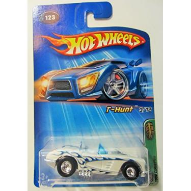 Imagem de Mattel Hot Wheels 2005 Treasure Hunt 1:64 Scale White 1958 Chevy Corvette 3/12 Die Cast Car #123