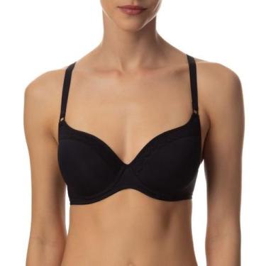 Imagem de Sutiã Lift Liz Básico - Ref. 51501, Preto, 46B