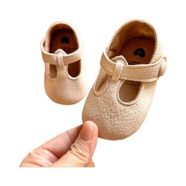 Imagem de Sapatos De Couro Multicoloridos Para Bebês, Meninos E Meninas, Sola De