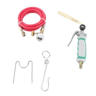 Imagem de WALFRONT Tocha de Soldagem Interruptor Duplo Mapp Tocha de Gás Calor Com Fechamento Automático 1.6m Mangueira e Gancho (Cores sortidas)