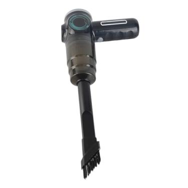 Imagem de Limpeza portátil sem fio recarregável com bico e de pincel bateria reutilizável tela digital exibição sucção para casa carro sofá teclados espaços do