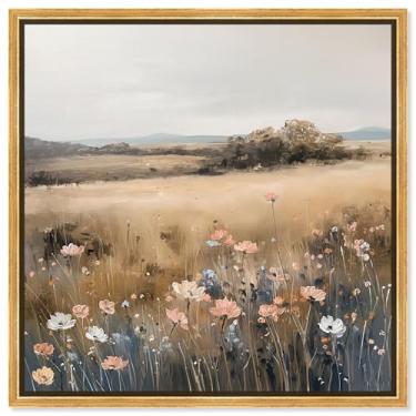 Imagem de Art Remedy Paisagens vintage em tela Majestic Views, moldura dourada, 61 cm x 61 cm