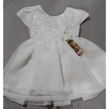 Imagem de Vestido Menina Infantil  Girassol Lilo Baby Tule, Branco, 01 ANO A 02 
