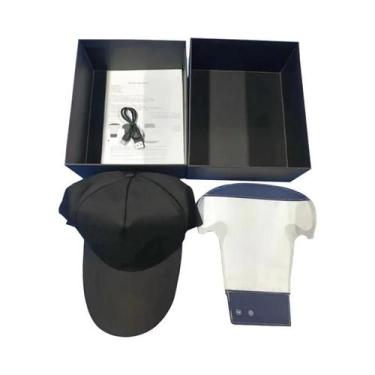 Imagem de Boné De Terapia Com Luz LED Vermelha E Azul Para Crescimento Capilar E