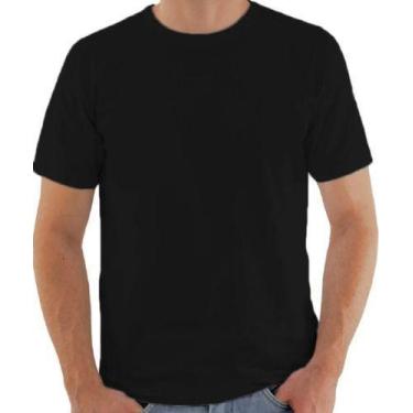 Imagem de Kit 40 Camisetas Poliéster Sublimação. Revenda. - Gota Moda, M, Preto,