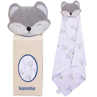Imagem de Naninha para Bebê Raposinha Cinza - Miguel Baby