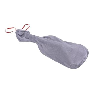 Imagem de Colaxi Capa para violino, manta para violino tamanho 4/4, elegante capa protetora decorativa com cordão, bolsa de armazenamento para prática em casa, Cinza