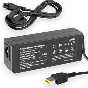 Imagem de Adaptador de alimentação de carregador de 90W 20V 4.5A compatível com Lenovo ThinkPad X1 Carbon T430 T440 T450 T460 T470 Ideapad Flex 2 3 Yoga 11 11S ADLX65NLC3A ADLX45NCC3A