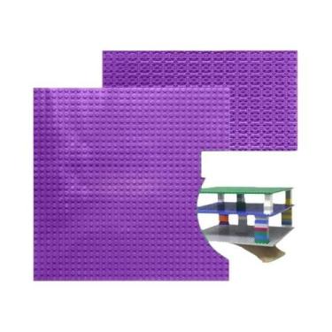 Imagem de Placas De Base Dupla Face 32x32 Para Blocos De Montar DIY Compatíveis 