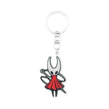 Imagem de Chaveiro Minimalista E Fofo De Cartoon Hollow Knight, Suporte De Chave
