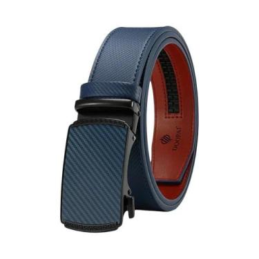 Imagem de Cinto De Couro Masculino De Alta Qualidade Com Fivela Automática, Faix