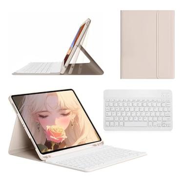 Imagem de Capa Para Tab S9 Fe 10.9 Com Teclado Bluetooth Sem Fio