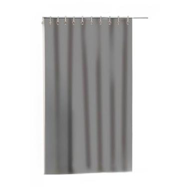 Imagem de Cortina Box Vinil para Banheiro - Anti Mofo Resistente Vinil (Vinil Cinza)