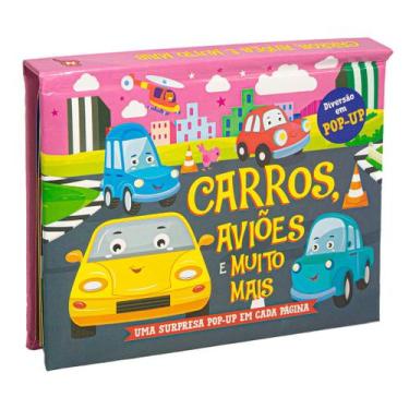Imagem de Livro - CARROS, AVIÕES E MUITO MAIS: UMA SURPRESA POP-UP EM CADA PÁGIN