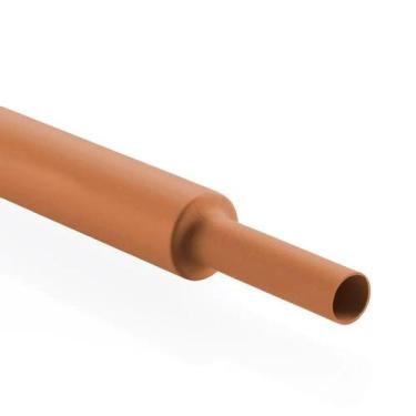 Imagem de Tubo Termo Retrátil 16mm Espaguete Contração 2:1 Rolo Com 100 Metros -