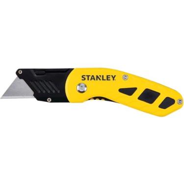 Imagem de STANLEY Estilete Compacto Dobrável, Estilete Profissional para Diversas Aplicações de Corte, Modelo STHT10424