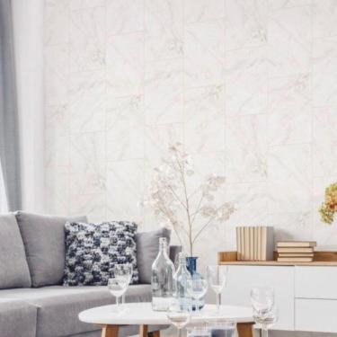 Imagem de Papel De Parede Santorini Pedra Branco Sn21 - 10m X 0.53m