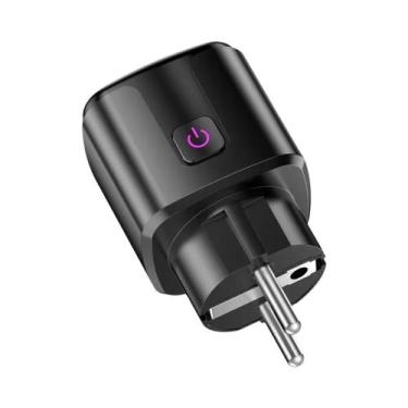 Imagem de Tomada Inteligente Tuya Plugue EU Zigbee WIFI 16/20A Monitor De Energi