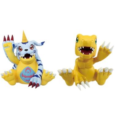 Imagem de Ichibansho Figure - Digimon - Estátua colecionável Agumon & Gabumon (Clash of Light and Darkness)
