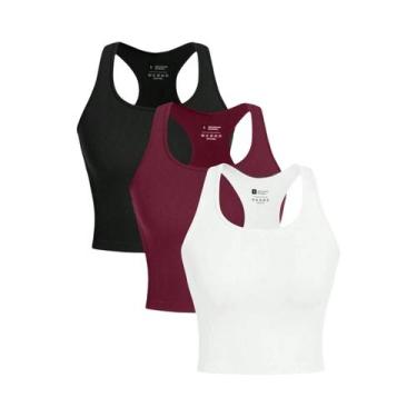 Imagem de Colete Feminino Sem Mangas Para Fitness, Corrida E Esportes, Top De Gi