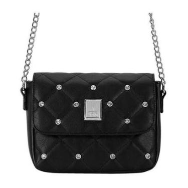 Imagem de Bolsa Vizzano Brilhos  Preto-Feminino
