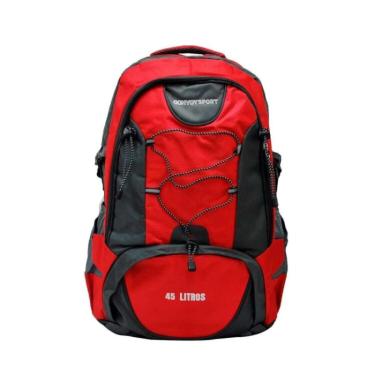 Imagem de Mochila Convoy Sport 45L em Poliester - Vermelho