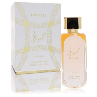 Imagem de Perfume Feminino Lattafa Hayaati Gold Elixir Eau De Parfum (unisex) 100 ml