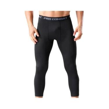 Imagem de Calças De Compressão Masculinas Para Corrida, Leggings Esportivas Cool