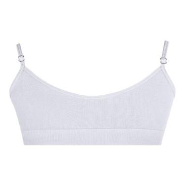 Imagem de Top Infantil sem Costura Branco Zee Rucci, M