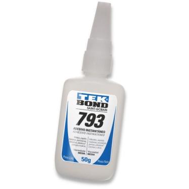 Imagem de Adesivo Instantânio 793 50g c/ Bico Antientupimento Tekbond