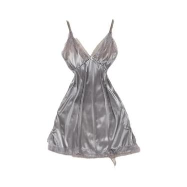 Imagem de Macacão Feminino Sem Mangas, Justo, Costas Nuas, Com Saia Plissada Min