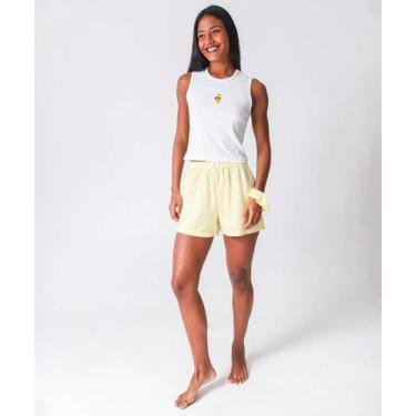 Imagem de Pijama Feminino Canelado Ursinho Puff Off White-71036 - Disney, Off wh