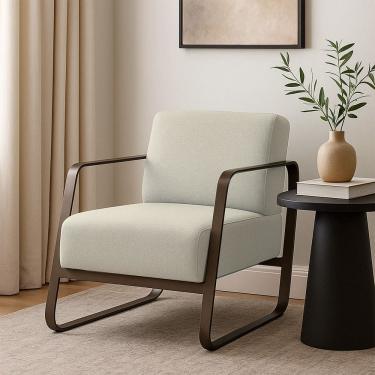 Imagem de Poltrona Mumbai em Madeira de Eucalipto Movellu Home